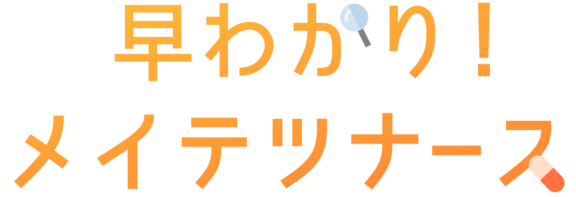 早わかり！メイテツナース